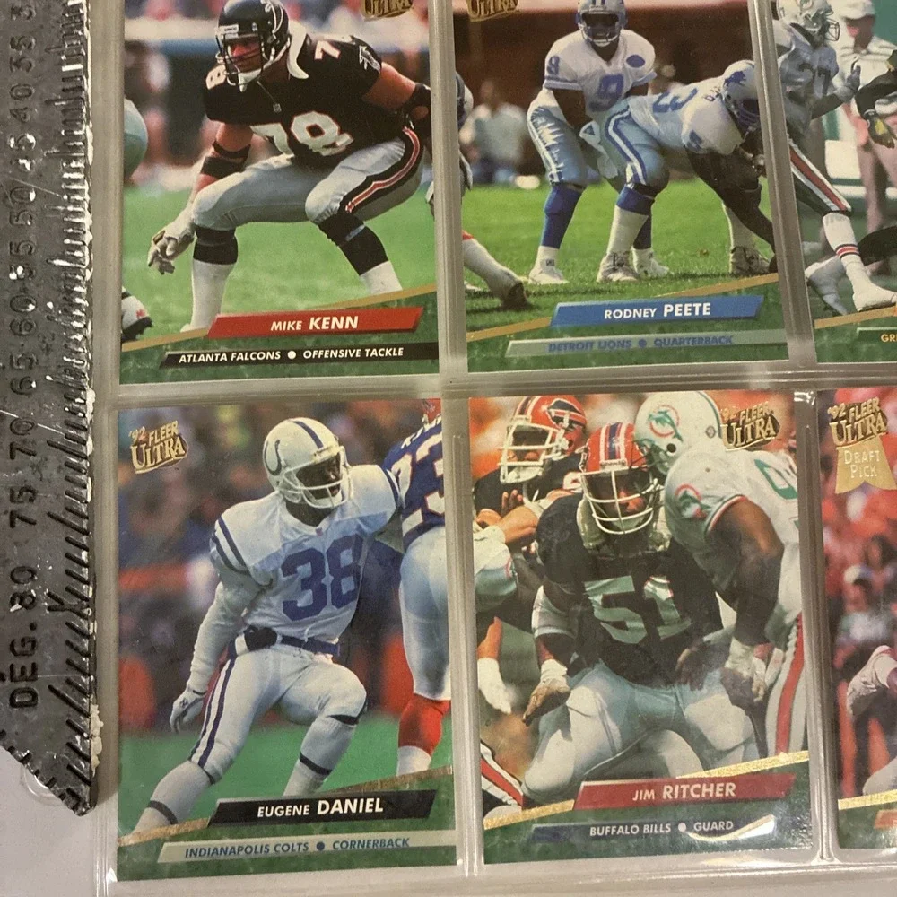 1992‎ NFL Fleer Ultra Trading Card Lot